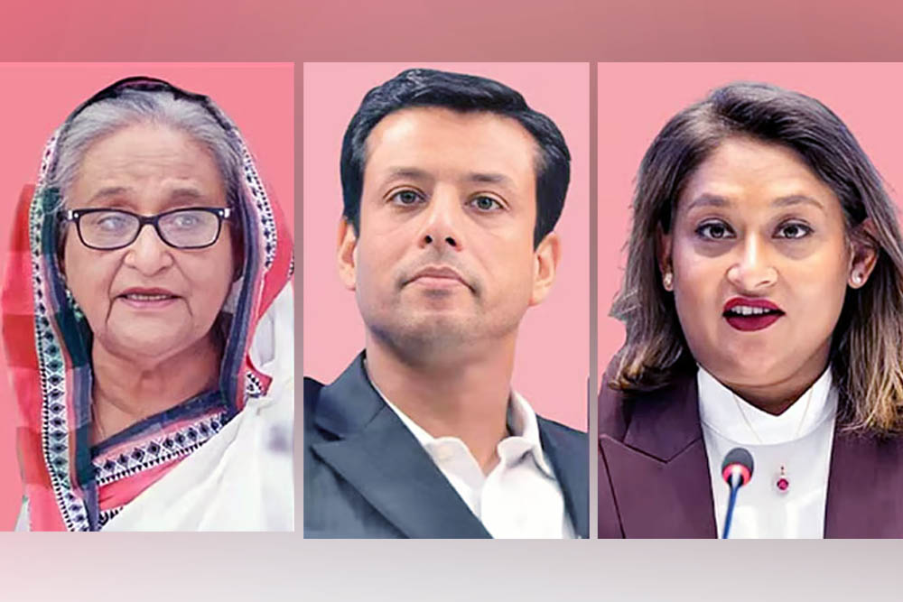 প্লট বরাদ্দে দুর্নীতির মামলা : হাসিনা, জয় ও পুতুলের কার কত বছরের কারাদণ্ড