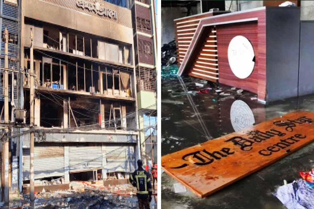 প্রথম আলো-ডেইলি স্টারে হামলা ও অগ্নিসংযোগের ঘটনায় আরও ৯ জন গ্রেপ্তার