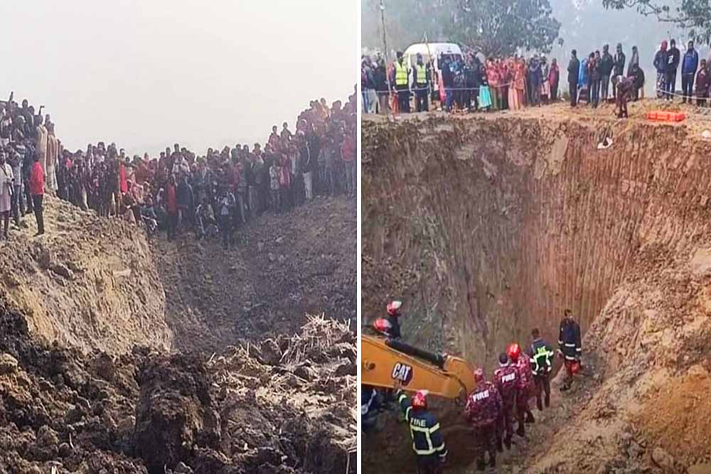 ৩৫ ফুট গভীরেও শিশু সাজিদকে পাওয়া যায়নি, চলছে উদ্ধার অভিযান