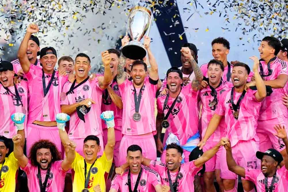 মেসির জাদুতে এমএলএস কাপ জিতল মায়ামি