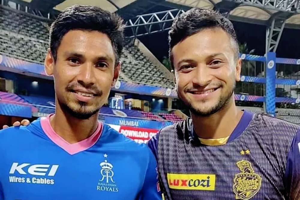 আইপিএলে মোস্তাফিজের ভিত্তিমূল্য ২ কোটি, সাকিবের ১ কোটি