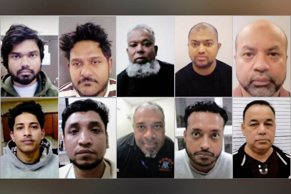‘গুরুতর অপরাধে’  যুক্তরাষ্ট্রে গ্রেপ্তার ১০ বাংলাদেশির ছবিসহ পরিচয় প্রকাশ