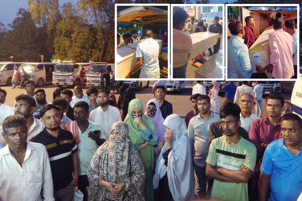 একদিনে তিন দেশ থেকে এলো ৩৪ প্রবাসীর মরদেহ