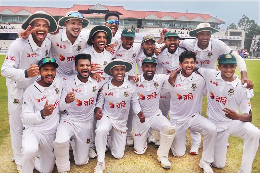 পাকিস্তানকে হোয়াইটওয়াশ করে ইতিহাস গড়ল বাংলাদেশ