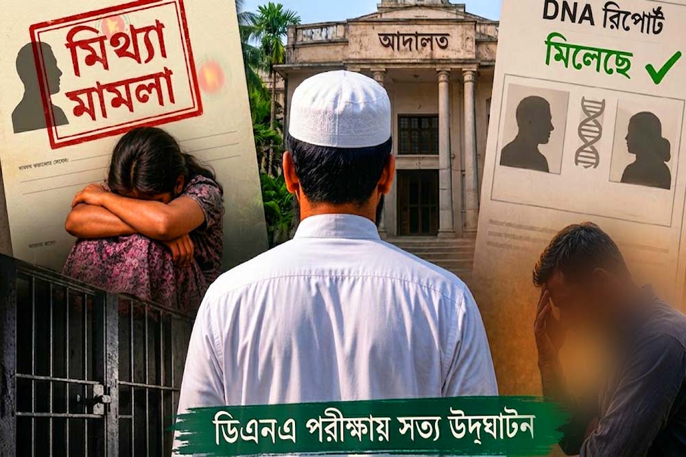 ধর্ষণ মামলায় ডিএনএ পরীক্ষায় আসল অভিযুক্ত ধরা পড়ল,  বিনাদোষে জেল খাটলেন ইমাম