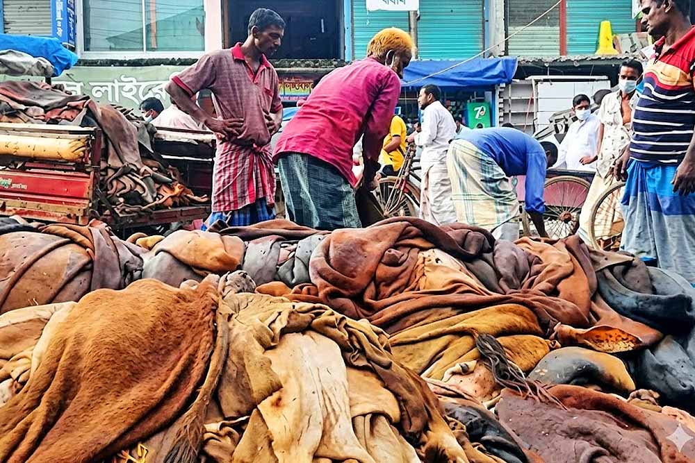 ঈদের তৃতীয় দিনেও পোস্তায় চামড়া বিক্রি কম দামে, মৌসুমি ব্যবসায়ীদের ক্ষোভ