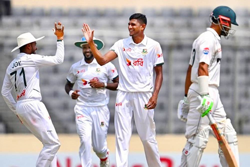 টেস্টে প্রথমবার ঘরের মাটিতে পাকিস্তানের বিপক্ষে বাংলাদেশের ঐতিহাসিক জয়