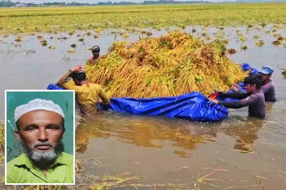 ফসল তলিয়ে যাওয়ার শোক সইতে না পেরে কৃষকের মৃত্যু