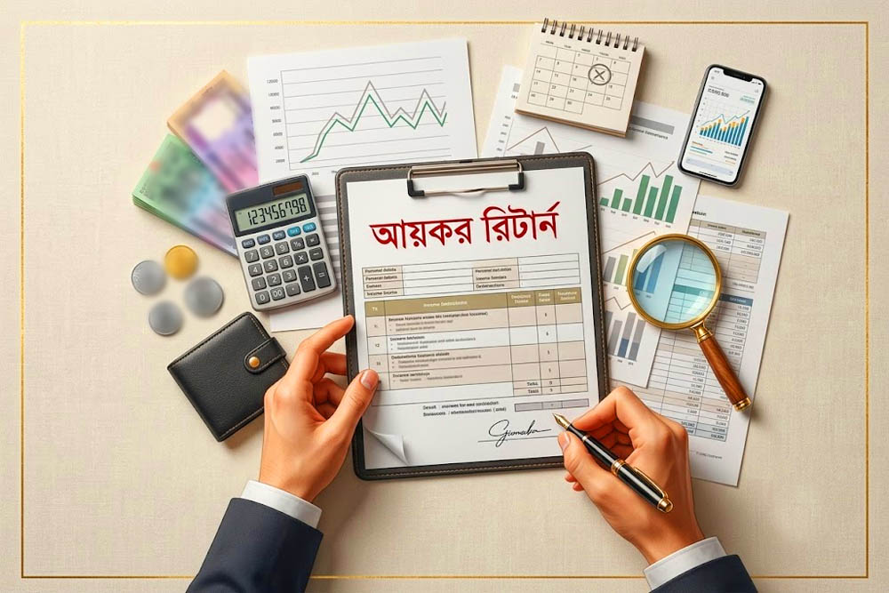 আয়কর রিটার্ন তৈরিতে করদাতারা সাধারণ যে ১০টি ভুল করে