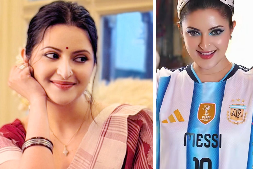 ‘আর্জেন্টিনা কাপ জিতলে আমি আবার একটা বিয়া করব। ফাইনাল।’ ঘোষণায় ভাইরাল পরীমনি