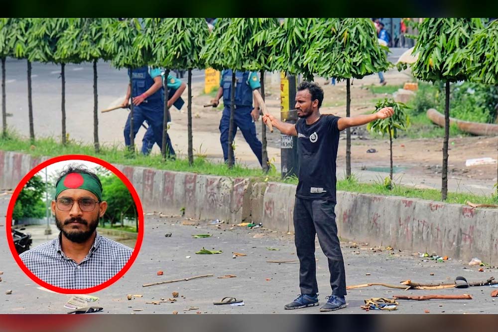 আবু সাঈদের বুক চিতিয়ে দাঁড়ানোর সেই দিন