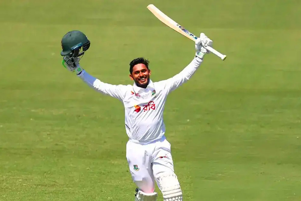 অস্ট্রেলিয়ার মাটিতে সেঞ্চুরি হাঁকিয়ে ইতিহাস গড়লেন তানজিদ তামিম