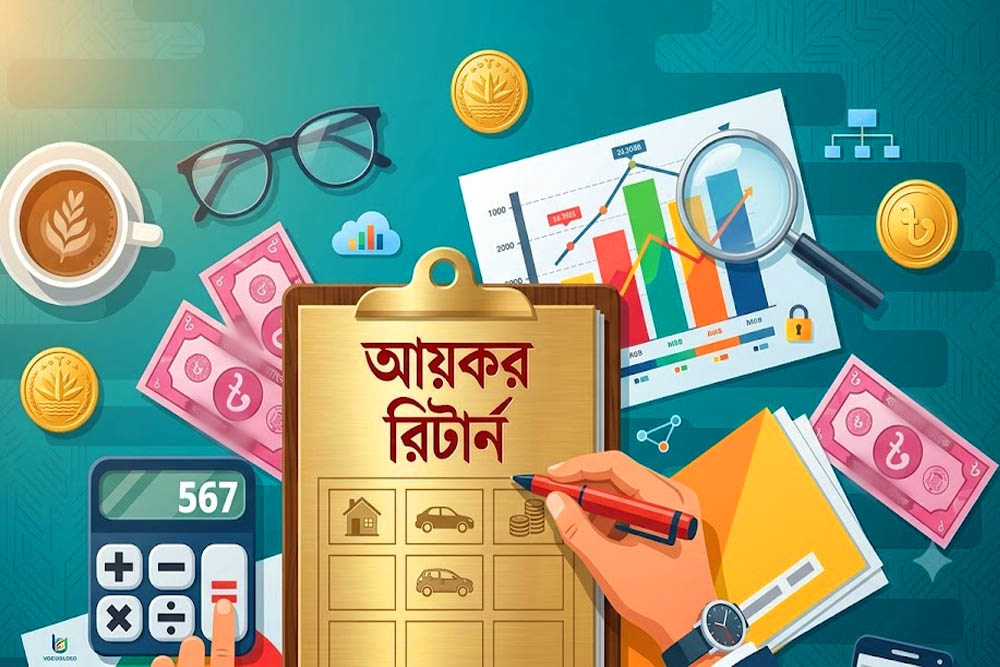 টিআইএন আছে ১ কোটি ৩১ লাখ, রিটার্ন জমা ৪৯ লাখ