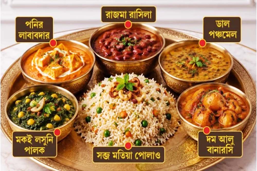 বিশ্বনেতাদের আপ্যায়নে ভারতের নিরামিষ ভোজ
