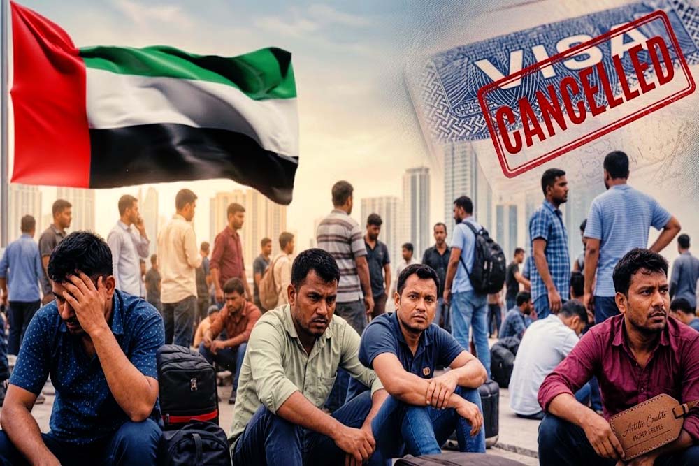 সংযুক্ত আরব আমিরাতে ৪৮০০ বাংলাদেশির ভিসা বাতিল, অনিশ্চয়তায় প্রবাসীরা