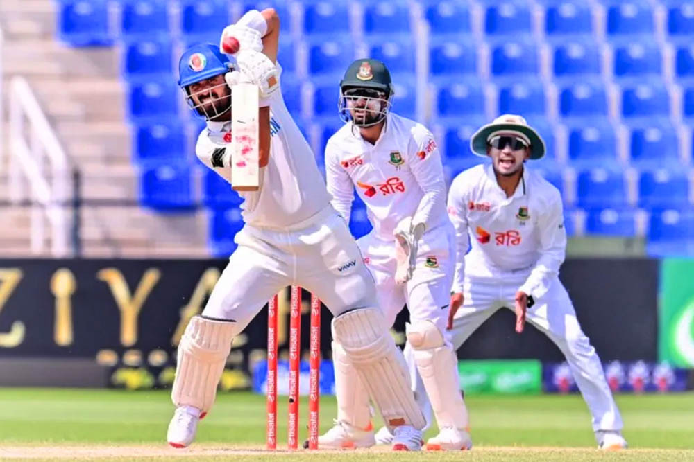বাংলাদেশকে হতাশ করে জয়ের সমান ড্র করল আফগানিস্তান